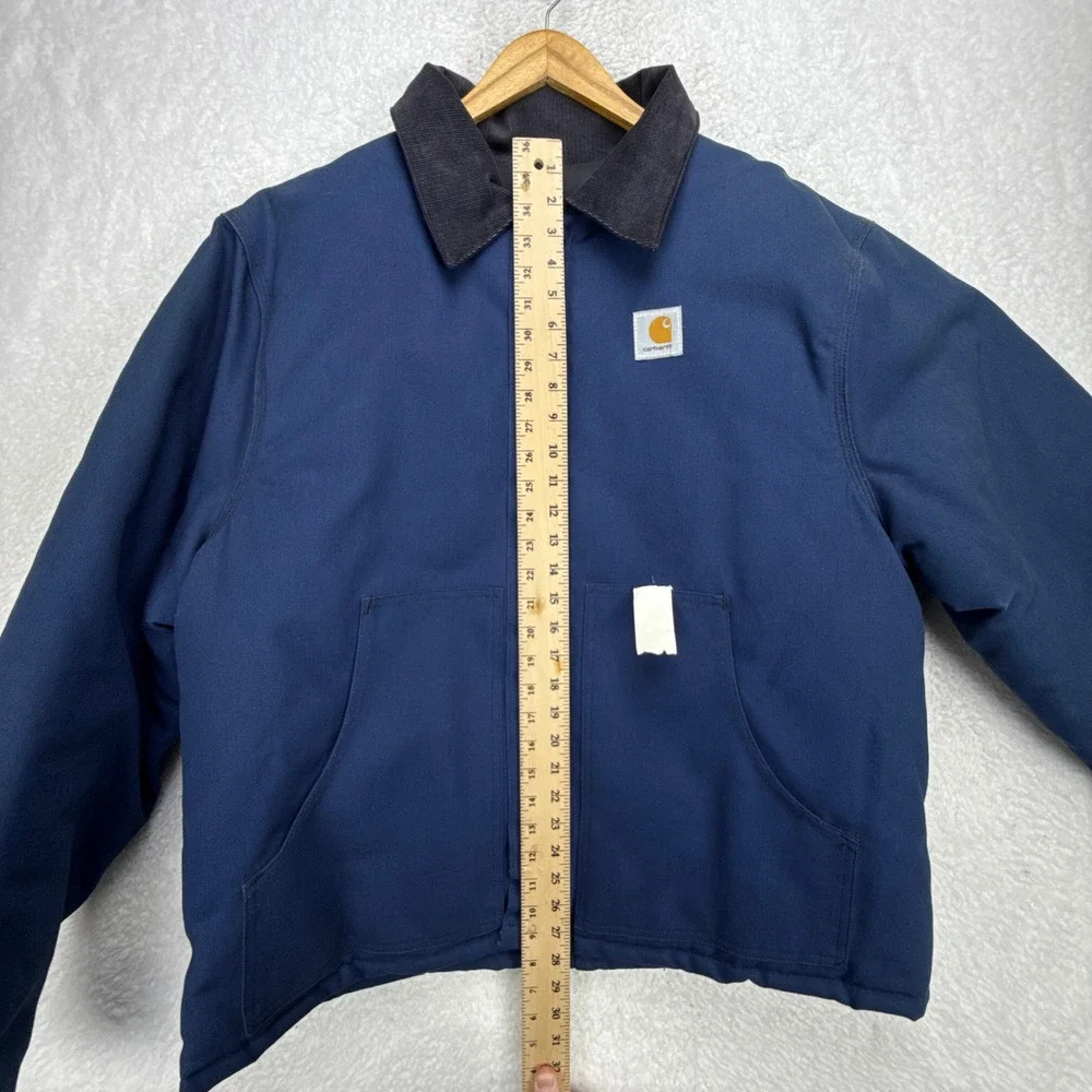 Carhartt Sandstone Jacket Arctic Quilt Lined Mens 50 Tall JQ1902 Navy NWT‎ NOS